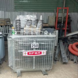   MBA 3PHA  250kVA 22/0.4kV GPBA MẠ KẼM NHÚNG NÓNG