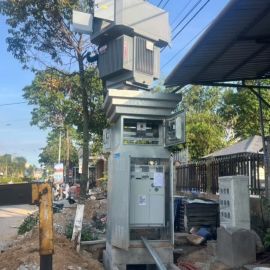   MBA 3PHA  400kVA 22/0.4kV GPBA SỨ PLUGIN 