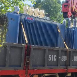  MBA 3PHA  2500kVA 22/0.4kV GPBA SỨ PLUGIN 