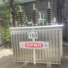   MBA 3PHA  160kVA 22/0.4kV GPBA VỎ MẠ KẼM NHÚNG NÓNG 